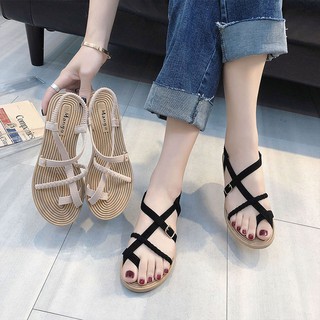 Dép xỏ ngón đính hoa trang trí xinh xắn dành cho nữ