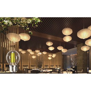 Bộ 2 bóng đèn LED dây tóc 8W siêu sáng (ánh sáng Trắng ấm)