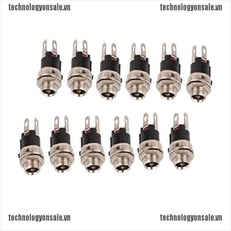 Bộ 10 Nguồn Dc 5.5mm X 2.1mm Chất Lượng Cao