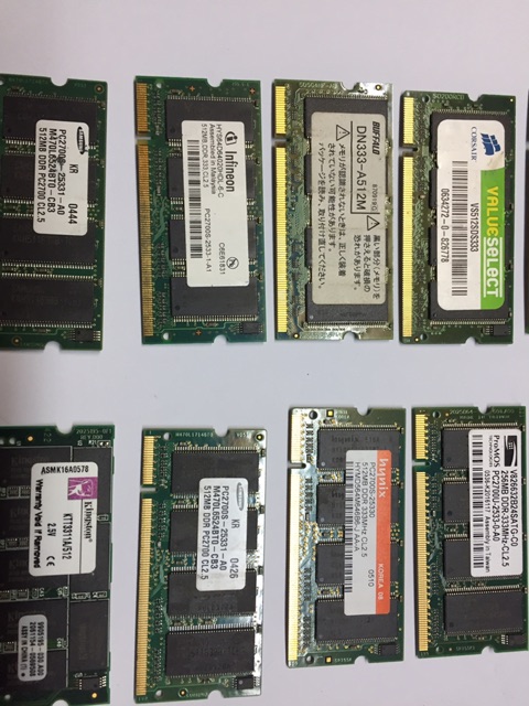 Ram DDram 1 512M Laptop bus 333 400