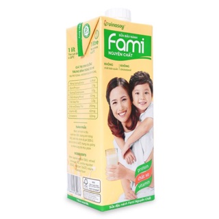 Sữa Đậu Nành Fami Canxi Vinasoy 1L