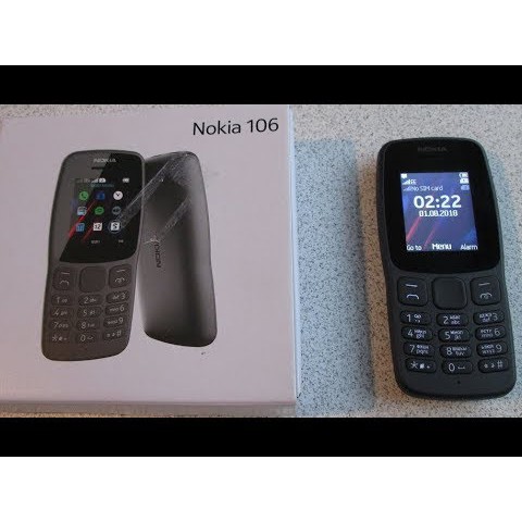 Điện Thoại Nokia 2 Sim N106 (2018) Màu Đen - Hàng Phân Phối Chính Hãng - Nguyên Hộp