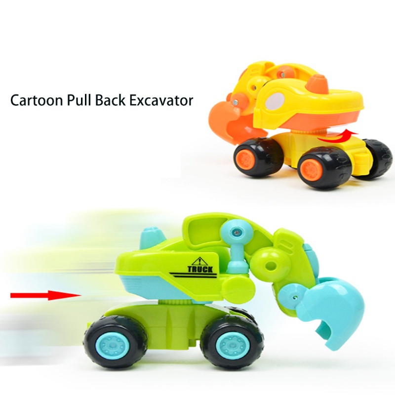 Mô Hình Xe Tải Hoạt Hình Đồ Chơi Cho Bé