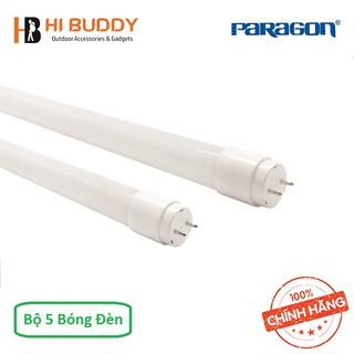 Bộ 5 Bóng Đèn Led Tube Dân Dụng Paragon 10W PFLMM10LT8/ 20W PFLMM20LT8 Bóng 6 Tấc/ 1M2 Ánh sáng Trắng/ Trung Tính/ Vàng