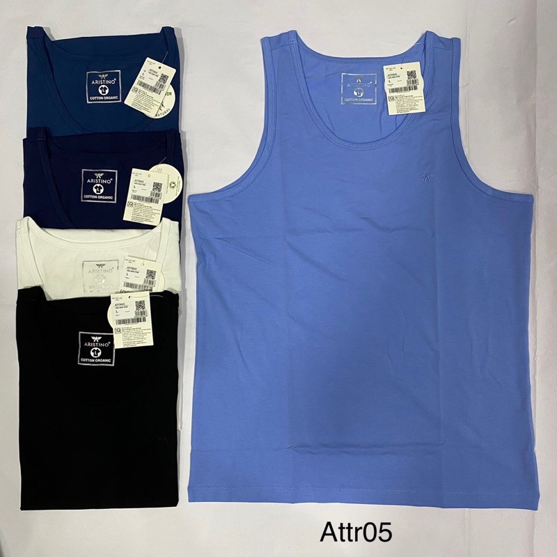 Áo ba lỗ nam ARISTINO bacsic cotton cao cấp ATTR05 mẫu mới (5 màu )