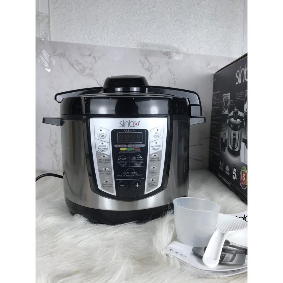 Nồi Áp Suất Điện tử Sinbo SCO-5033 dung tích 5 lít