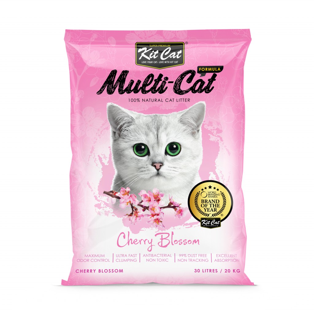 [ BAO BÌ MỚI ] cát Kit Cat Multi-Cat 20kg dành cho sen nuôi nhiều mèo