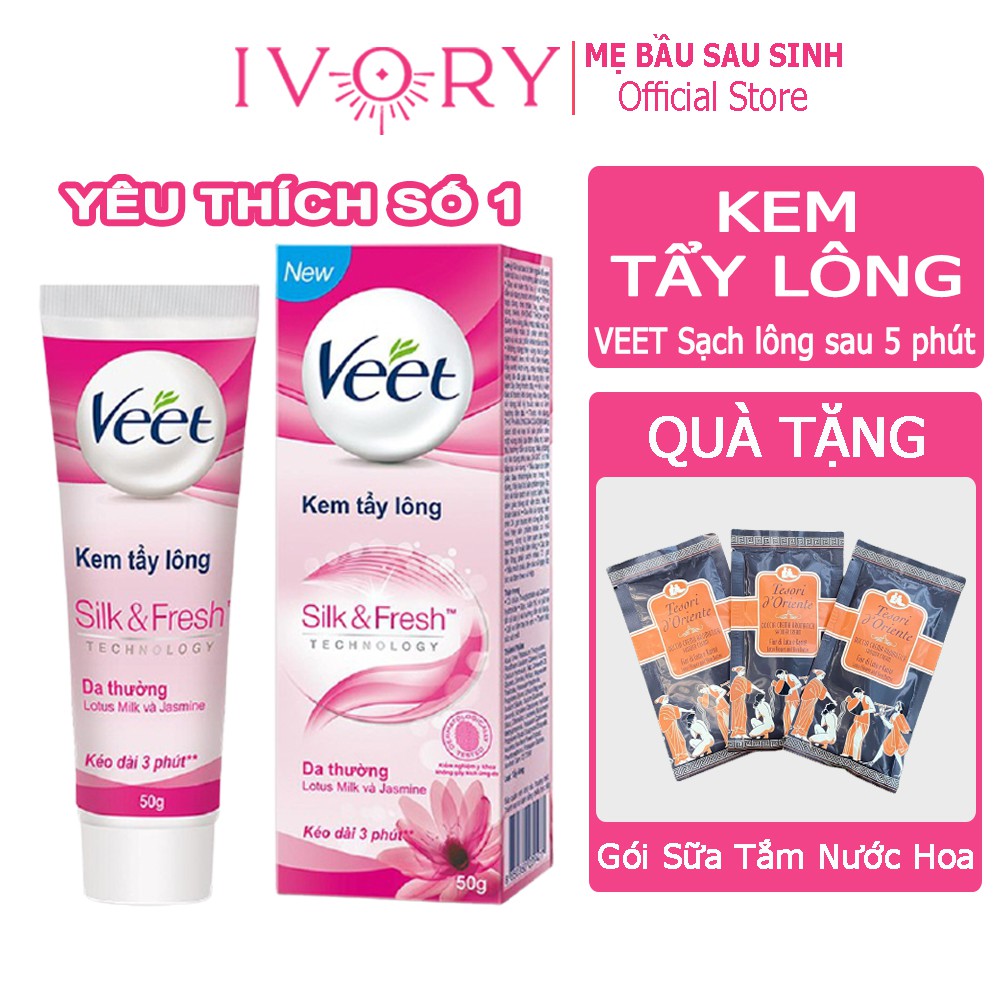 Kem Tẩy Lông Chân Tay Veet 50ml, 100ml Tẩy Lông Chân Nách Hiệu Quả - Chính Hãng Pakistan Phân Phối Bởi CTy DKSH Việt Nam