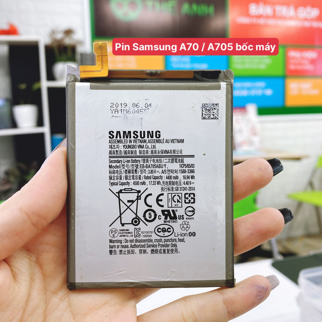 Pin Samsung Galaxy A70 2019 A705F, BA705ABU, battery SM-A705