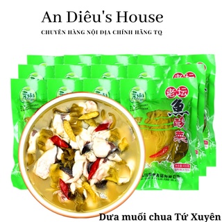 Dưa muối chua cay Tứ Xuyên gói 400g