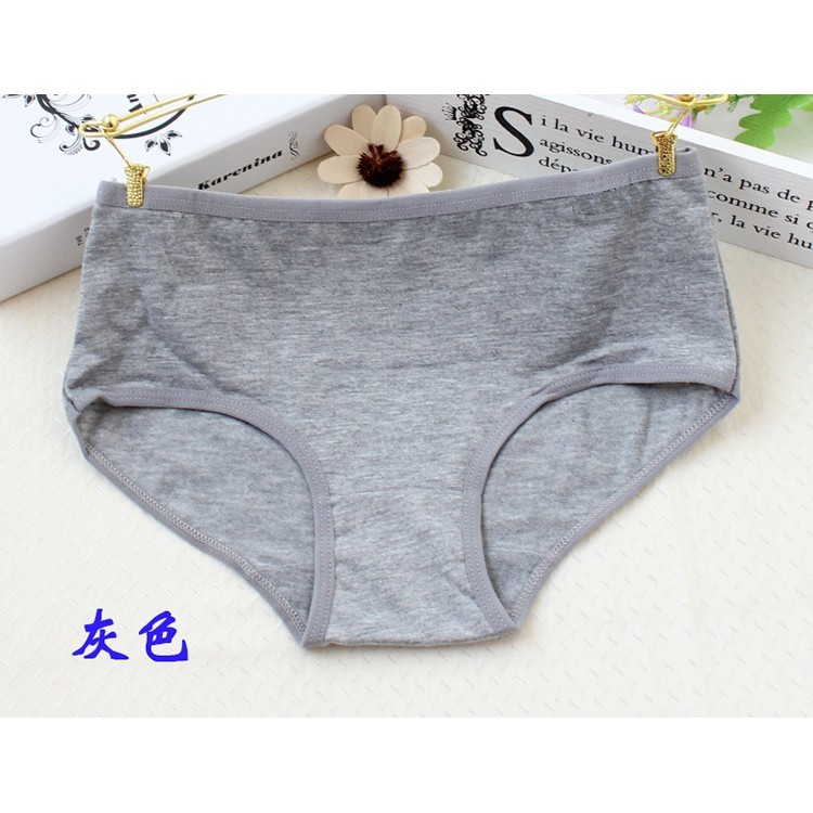 Quần lót nữ trơn cotton size lớn