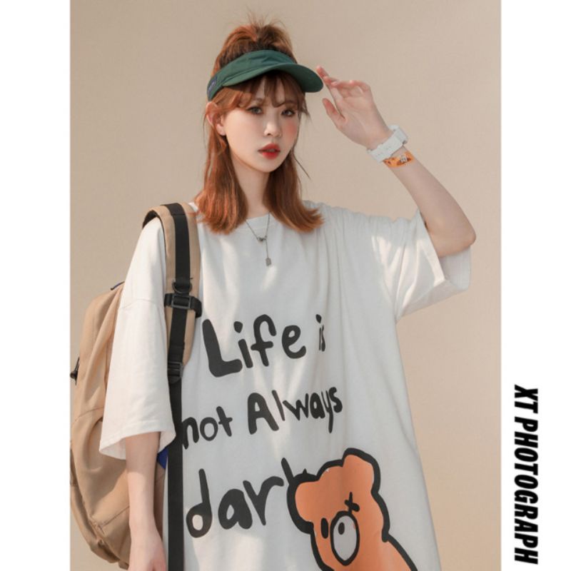 áo thun nam nữ lỡ tay,phông in hình siêu xinh (có size 28kg-90kg)