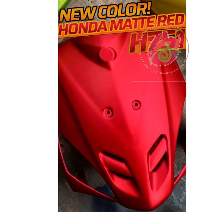 Sơn xịt SAMURAI H751 - màu ĐỎ MỜ (cần sơn trên nền màu Bạc) (400ml)