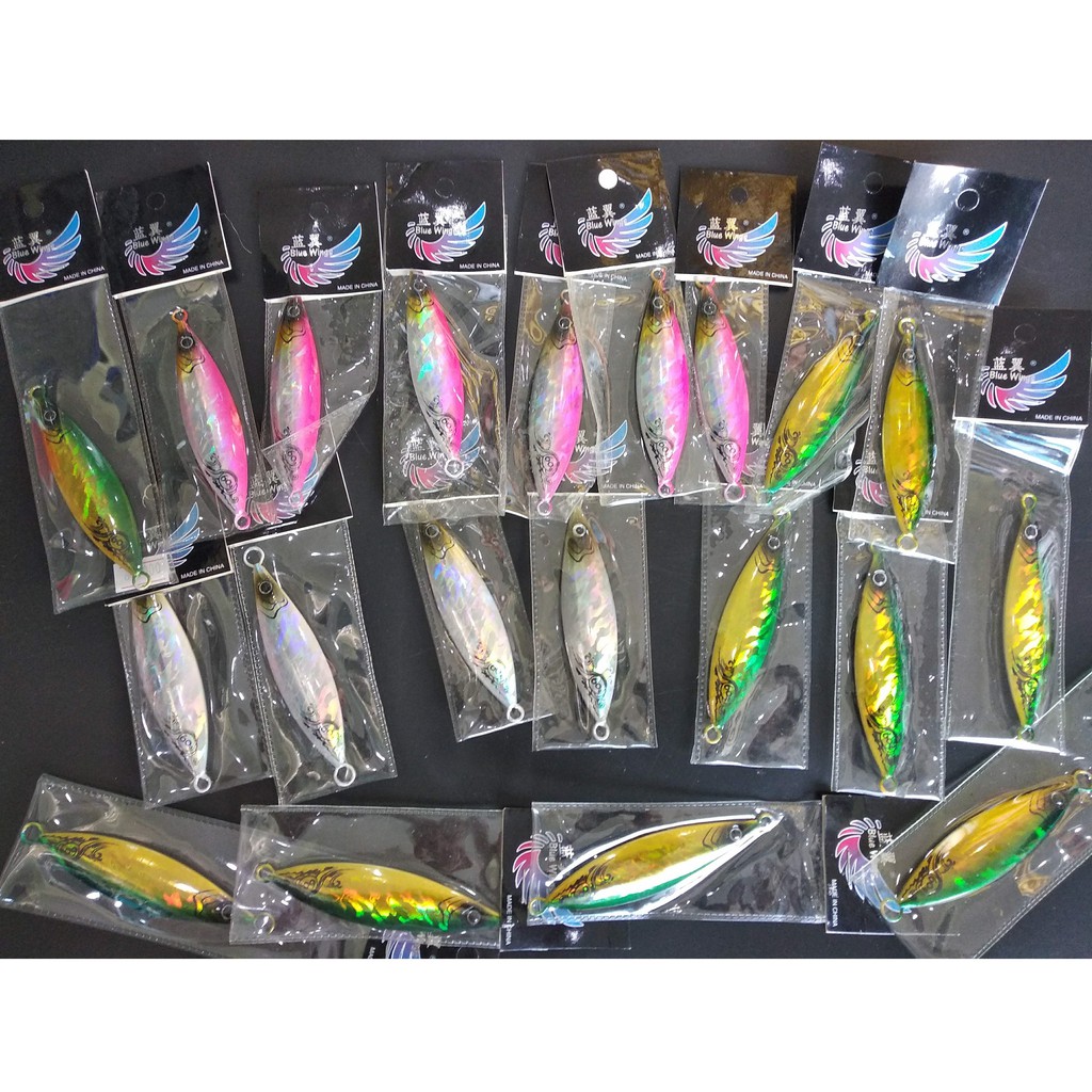 Combo 2 Con Mồi Câu Jig Blue Wings