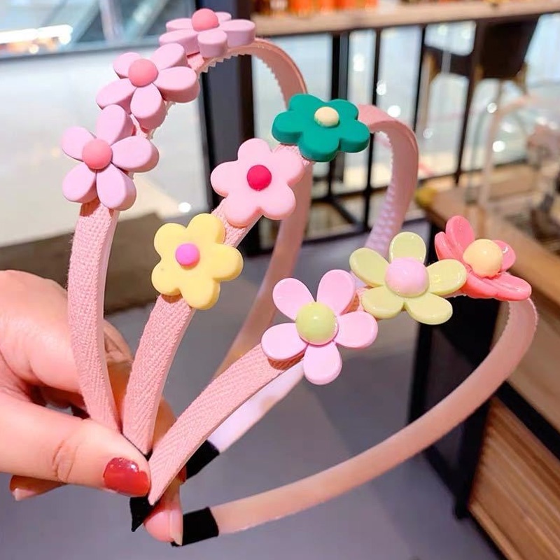 Băng Đô Cài Tóc Họa Tiết Hoạt Hình Dễ Thương Cho Bé Gái