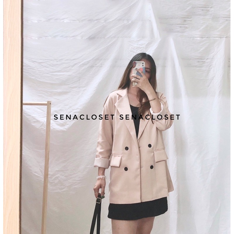 ÁO BLAZER 2 LƠP BE QC STYLE ULZZANG HQ (Ảnh thật) | BigBuy360 - bigbuy360.vn