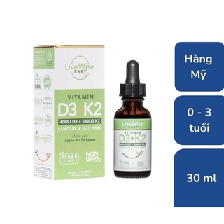 Vitamin D2K2 Livewise/ Dha Livewise