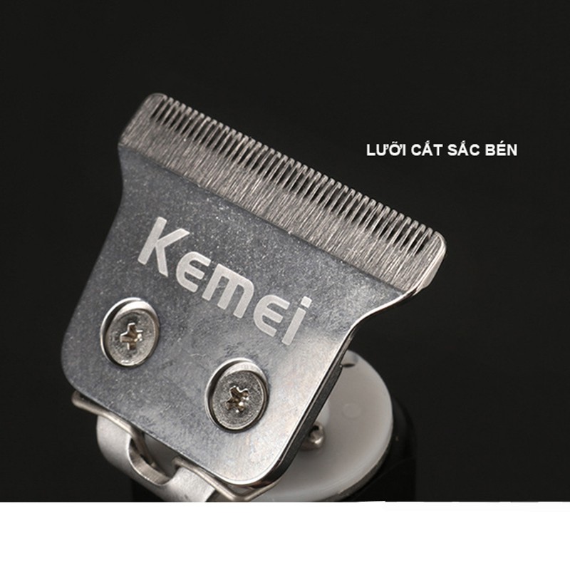 Tông đơ bấm viền cao cấp KEMEI km-1978 pin 1500mAh thời gian sử dụng 180 phút