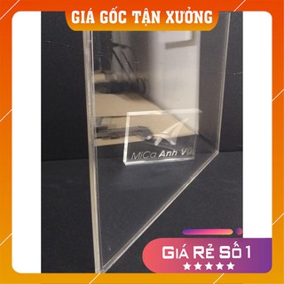 [Giá Gốc Tận Xưởng] Kệ checklist mica dán tường A4 21x29.8cm