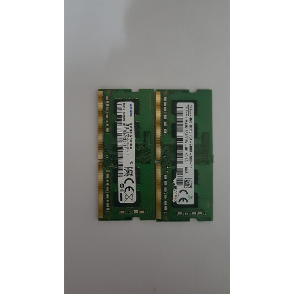 Ram Laptop SKhynix Samsung DDR4 4G PC4 bus 2133P 2400T 2666V BẢO HÀNH 3 NĂM
