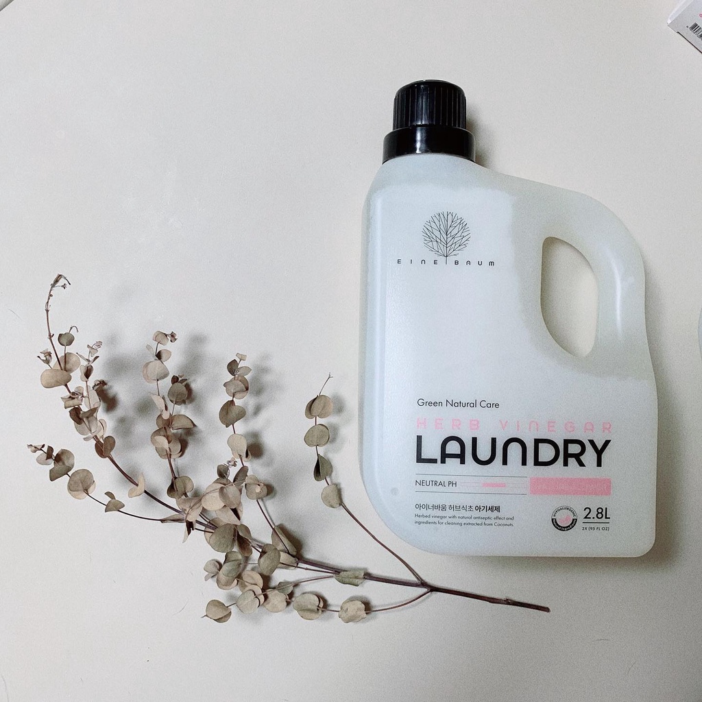 Nước giặt quần áo thảo mộc cho bé EINE BAUM - Hương hoa tự nhiên - 2,8L