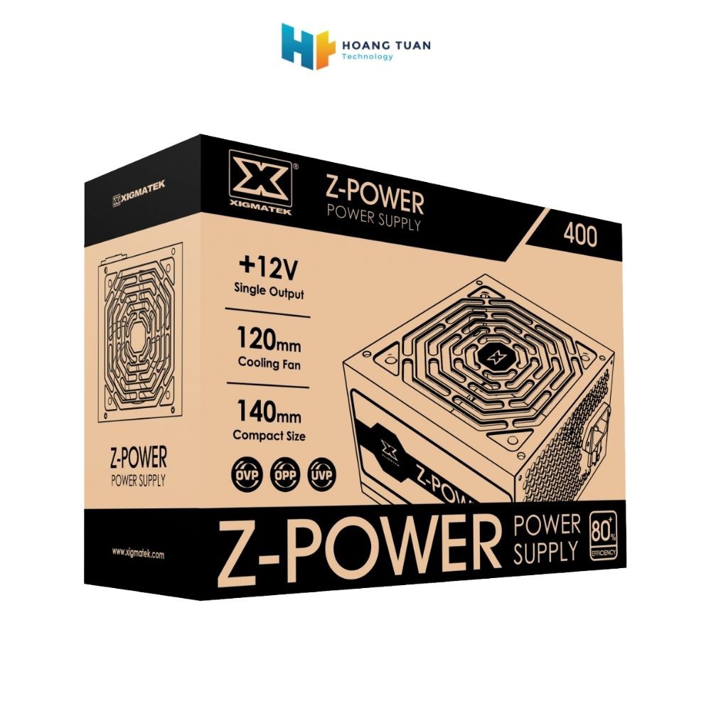 Nguồn máy tính Xigmatek Z-Power 400 (300W,230V)