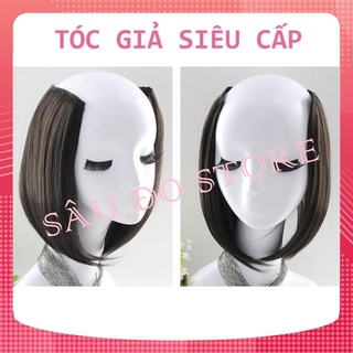[HÌNH THẬT] TÓC GIẢ DẠNG KẸP LÀM PHỒNG TÓC TỰ NHIÊN DỄ SỬ DỤNG
