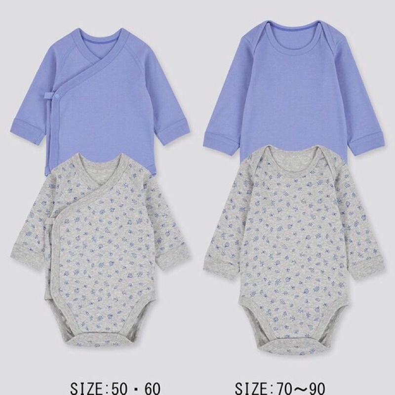Bộ (body uniqlo) chất cottong cho bé trai bé gái