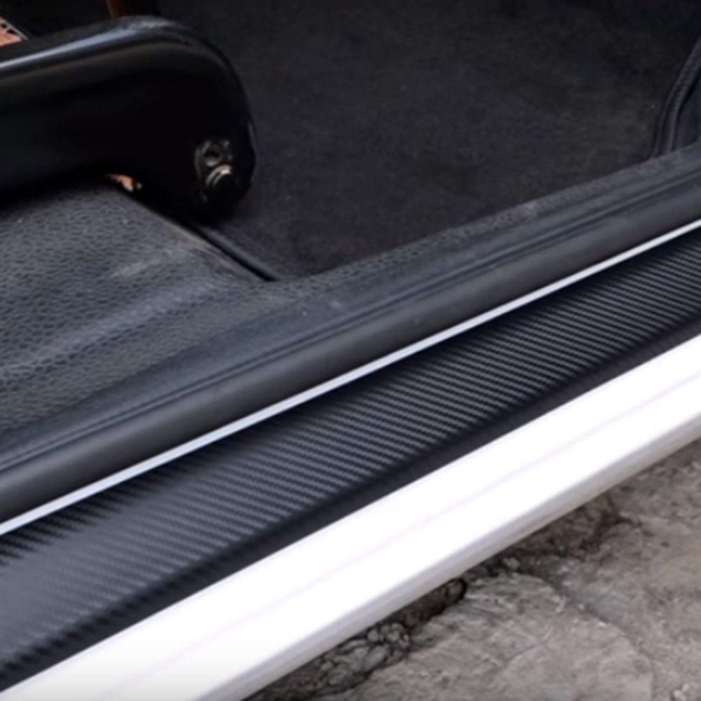Miếng Dán Sợi Carbon 3D Chống Nước Chống Trầy Trang Trí Thân Xe Hơi