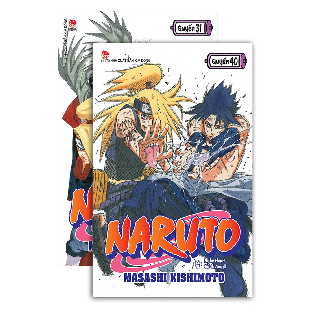 Sách - truyện tranh Naruto (cập nhật từ tập 21 đến 40)