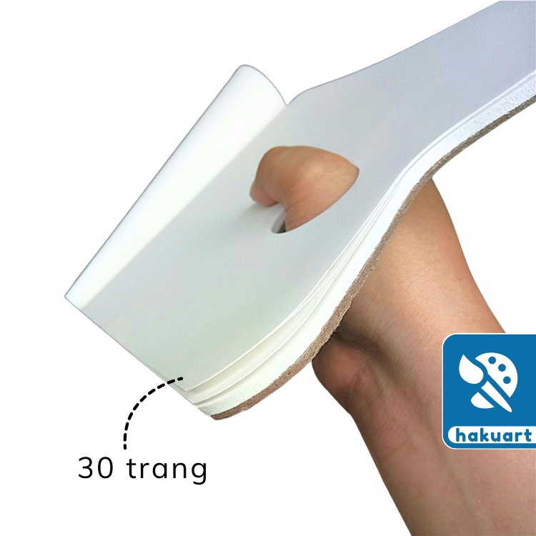 Palette giấy pha trộn màu 30 trang - Họa cụ Hakuart