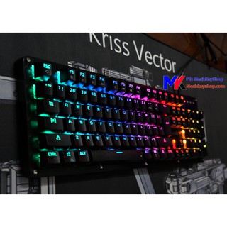 Bàn phím cơ Kananic TK1 RGB siêu rẻ, led 16.8 triệu màu, hỗ trợ hotswap
