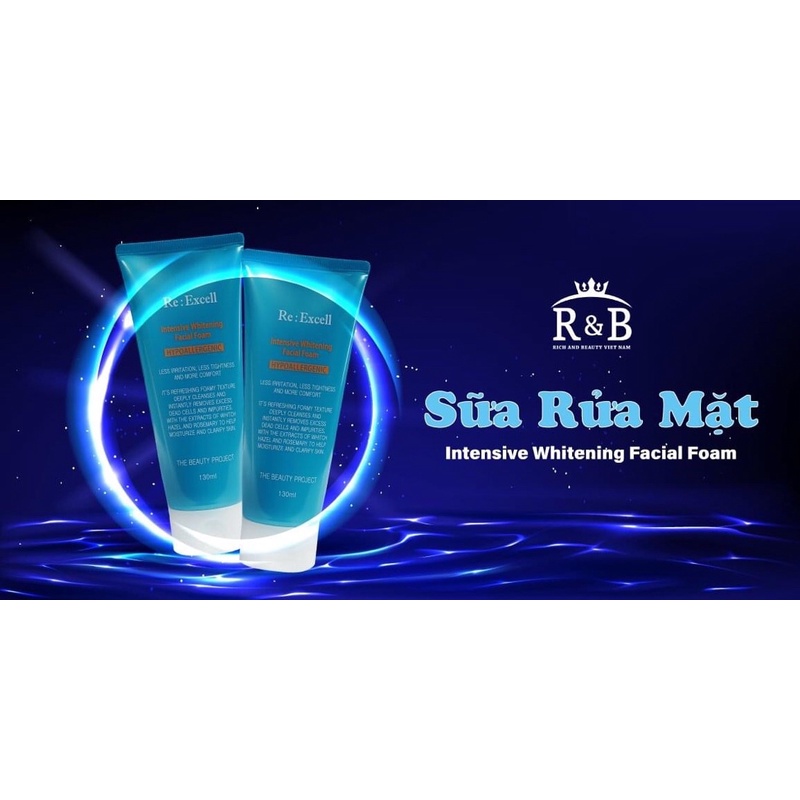 Sữa Rửa Mặt Trắng Da Intensive Whitening Facial Foam | BigBuy360 - bigbuy360.vn