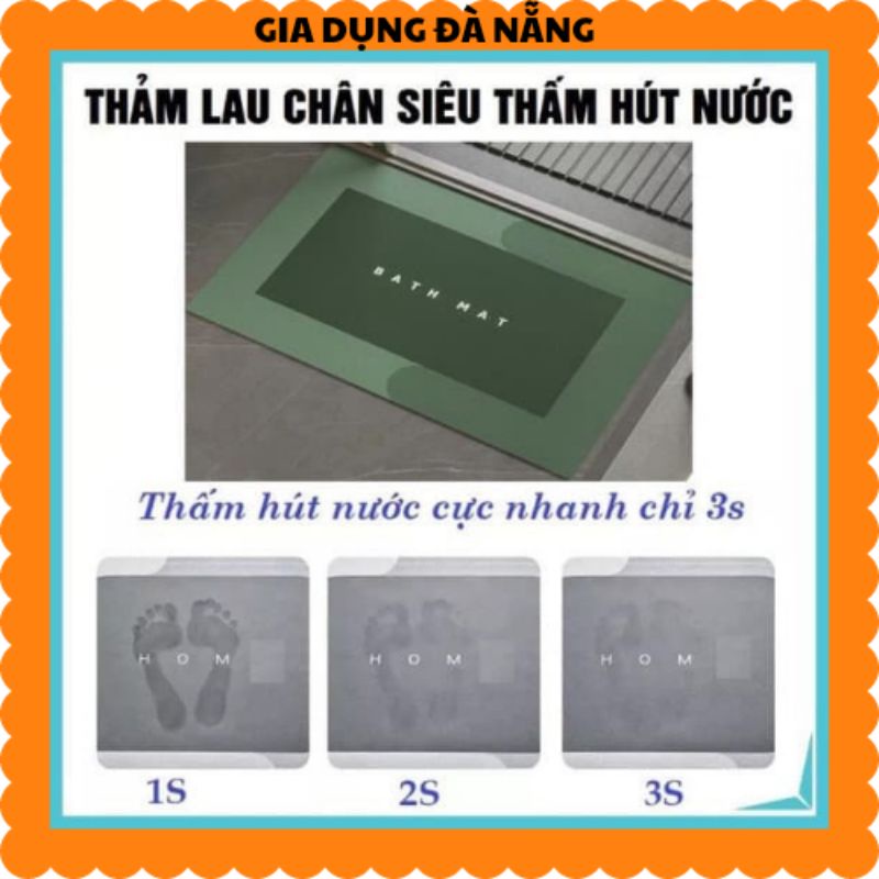 thảm lau chân cao cấp thấm nước tốt ,không trơn trợt