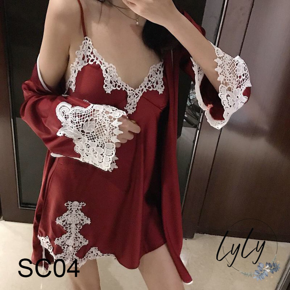 Set choàng ngủ nữ Lylylorem SC004
