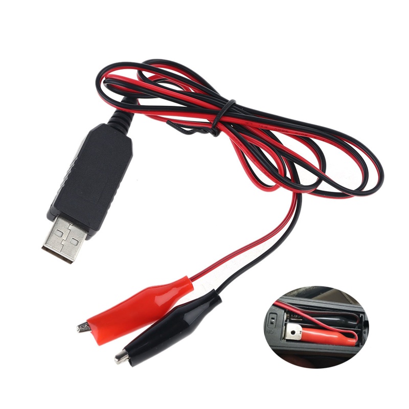 Kẹp Chuyển Đổi Nguồn Điện 5V Sang DC 1.5V 1A 1.5V AA AAA C D Cho Pin 1.5V