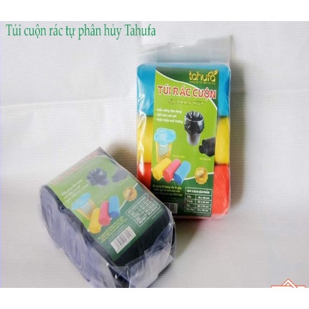 PVN43475 Combo 3 Túi Cuộn Rác Tự Phân Hủy Sạch Sẽ