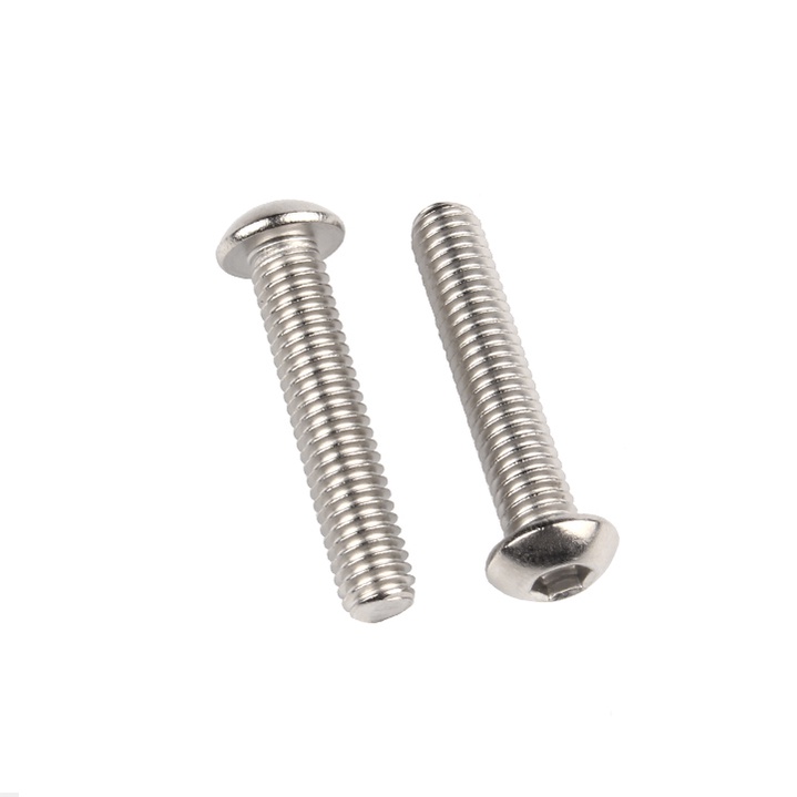 50 con Ốc vít M3 đầu nấm lỗ lục giác bằng thép không gỉ inox 304/316 - tặng kèm lục lăng