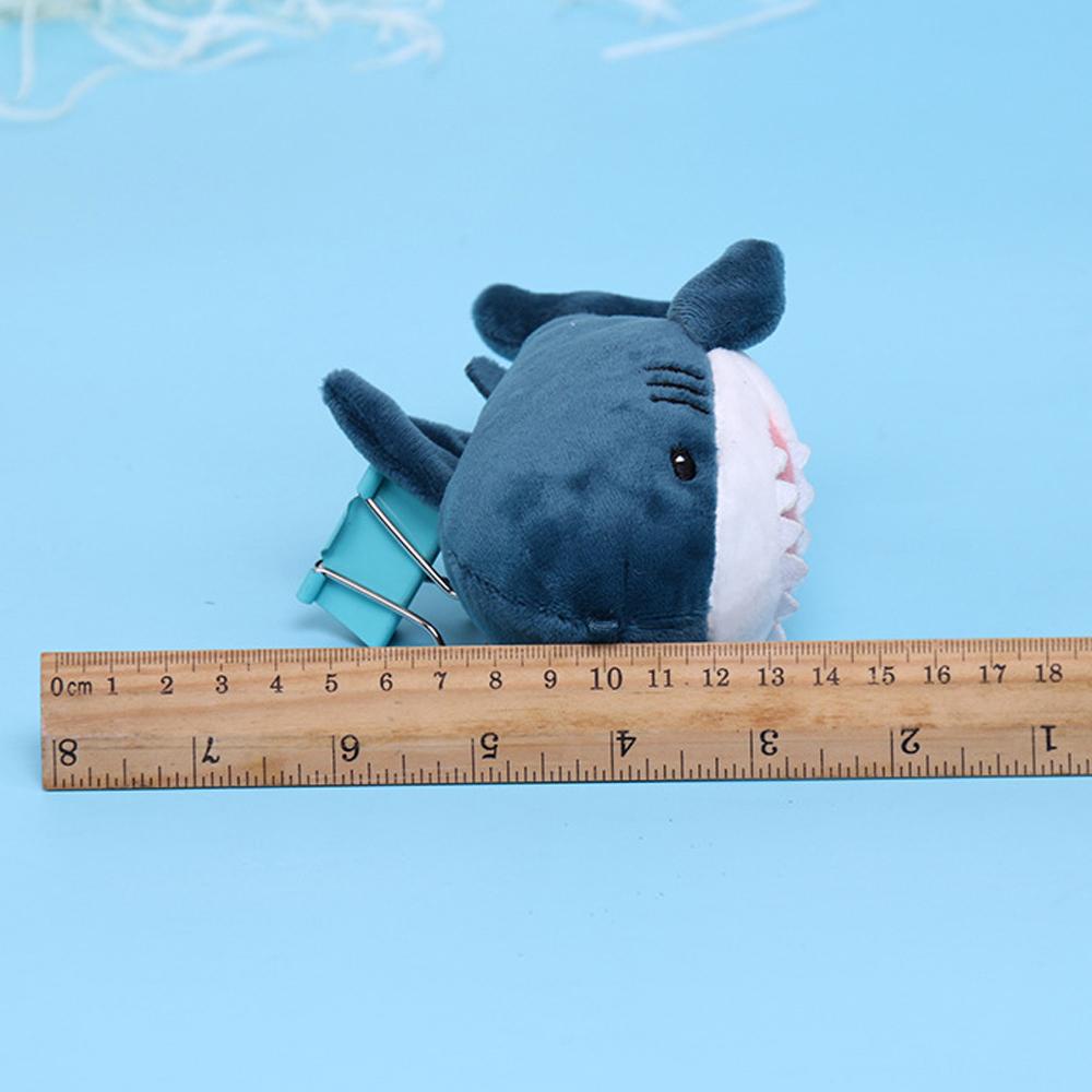 Móc Khóa Hình Cá Mập Hoạt Hình Nhồi Bông 15cm