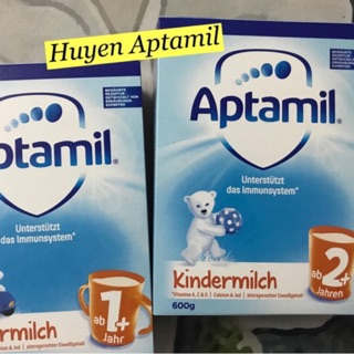 Sữa bột aptamil đức 1+ 2+ hộp 600g