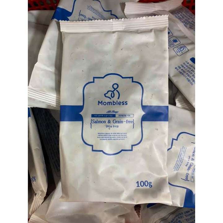 Thức ăn hạt mềm cho chó Mombless gói 100g