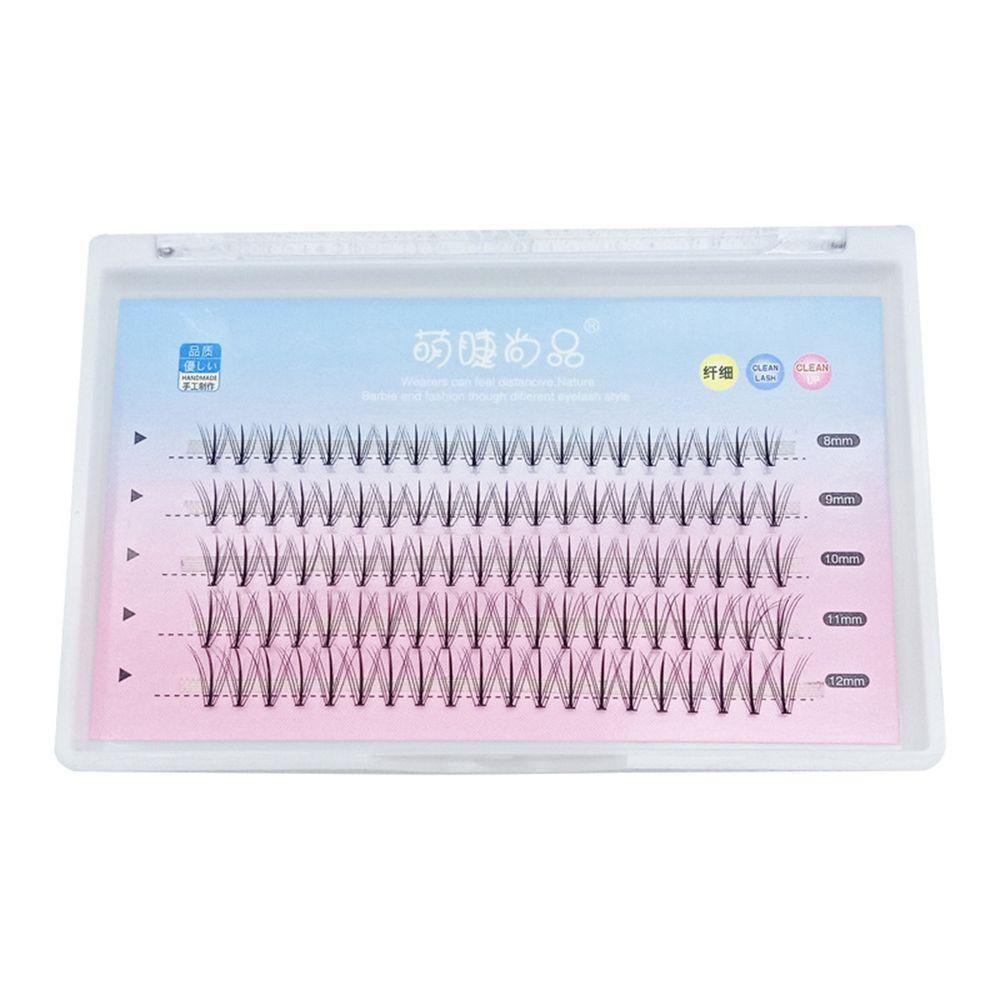 CACTU Hộp 100 Bó Lông Mi Giả Nối Dài Tự Nhiên Lâu Trôi Dễ Sử Dụng Cho Salon / Gia Đình