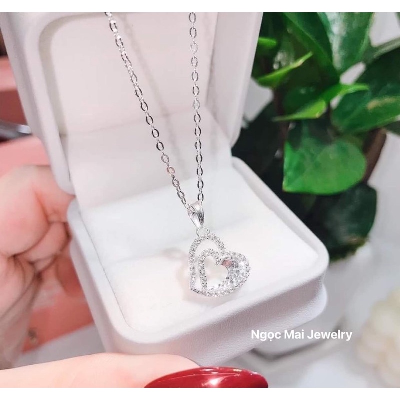 Dây chuyền nữ bạc ta, các mẫu siêu xinh chuẩn bạc ta - Ngọc Mai Jewelry