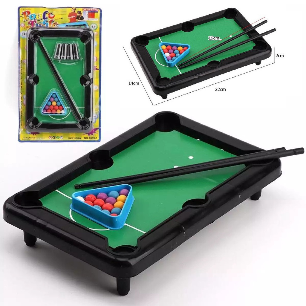 BỘ ĐỒ CHƠI BIDA CHO TRẺ EM POOL TABLE