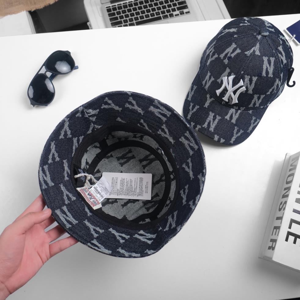 Nón kết & Bucket MLB JEAN WAX KOREA , chất vải jean xanh chính hãng cao cấp, freesize ,chuẩn form