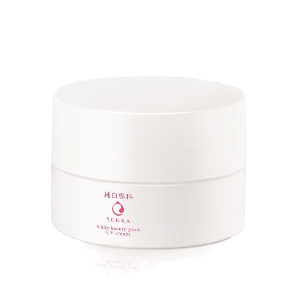 Kem dưỡng trắng da chống nắng ban ngày Senka White Beauty Glow UV Cream SPF 25 PA ++ 50g