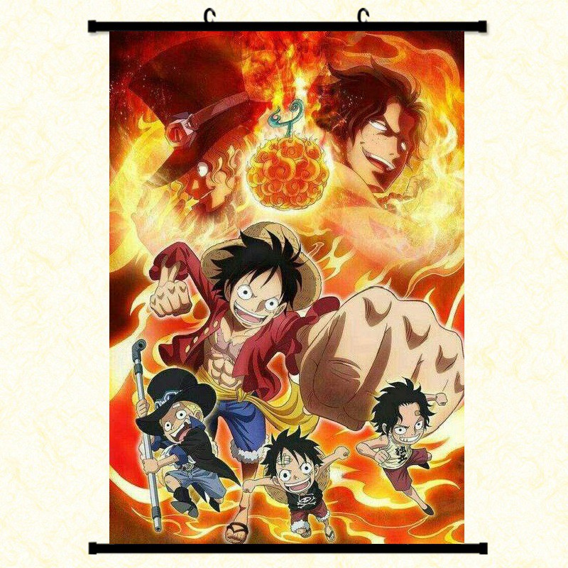 Poster vải anime One Piece 06 30x45 tranh vải