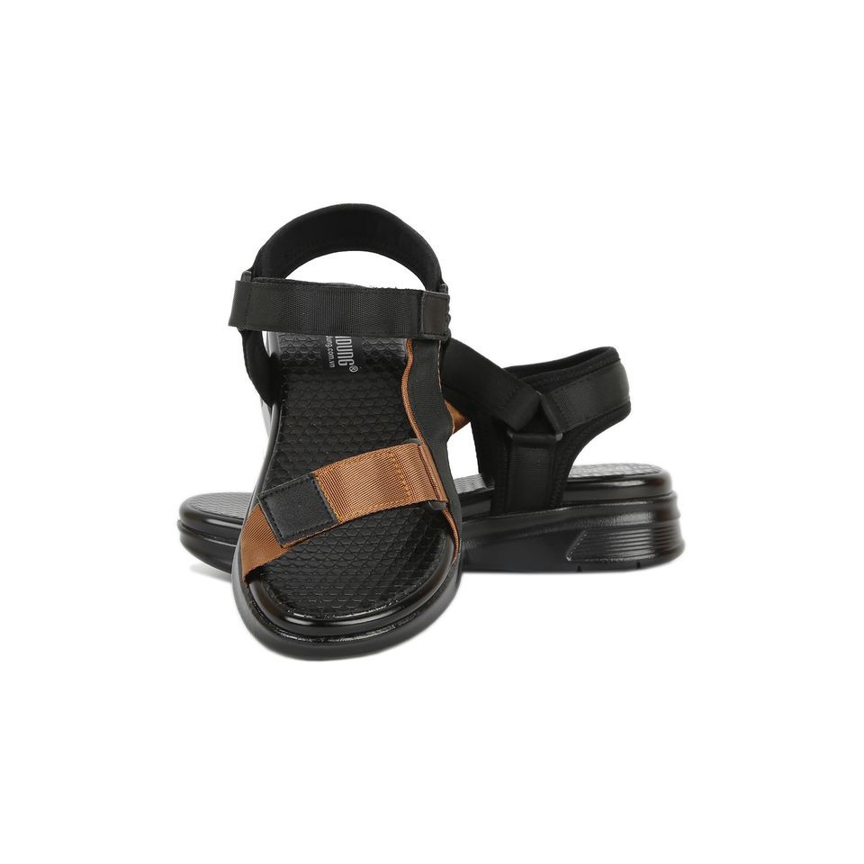 [Giảm Giá] Giày Sandal Cao Gót Hạnh Dung HD2960AY ( Màu Đen-Kem )