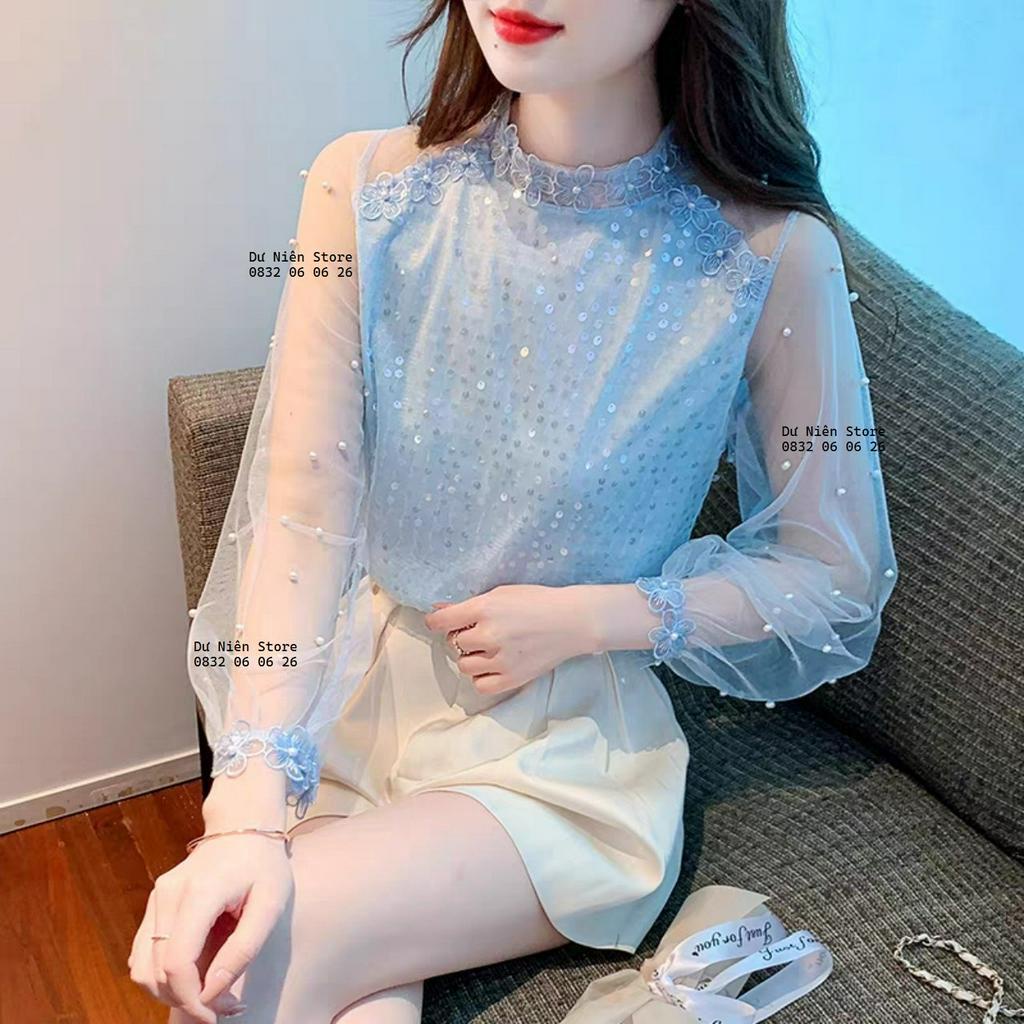 Hạt Ngọc Trai Nhựa Không Lỗ Dùng Trang Trí Quần Áo Gói 100g Trắng & Kem.