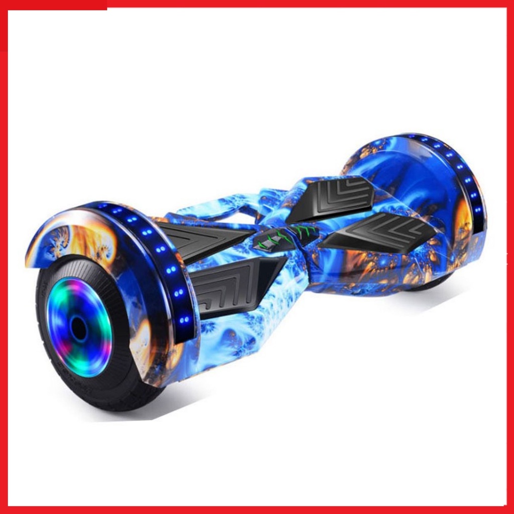 Xe điện tự cân bằng .Xe điện 2 bánh, bánh xe cỡ lớn 8 inch, Bluetooth[ K_MART Siêu thị tiện ích gia đình ]